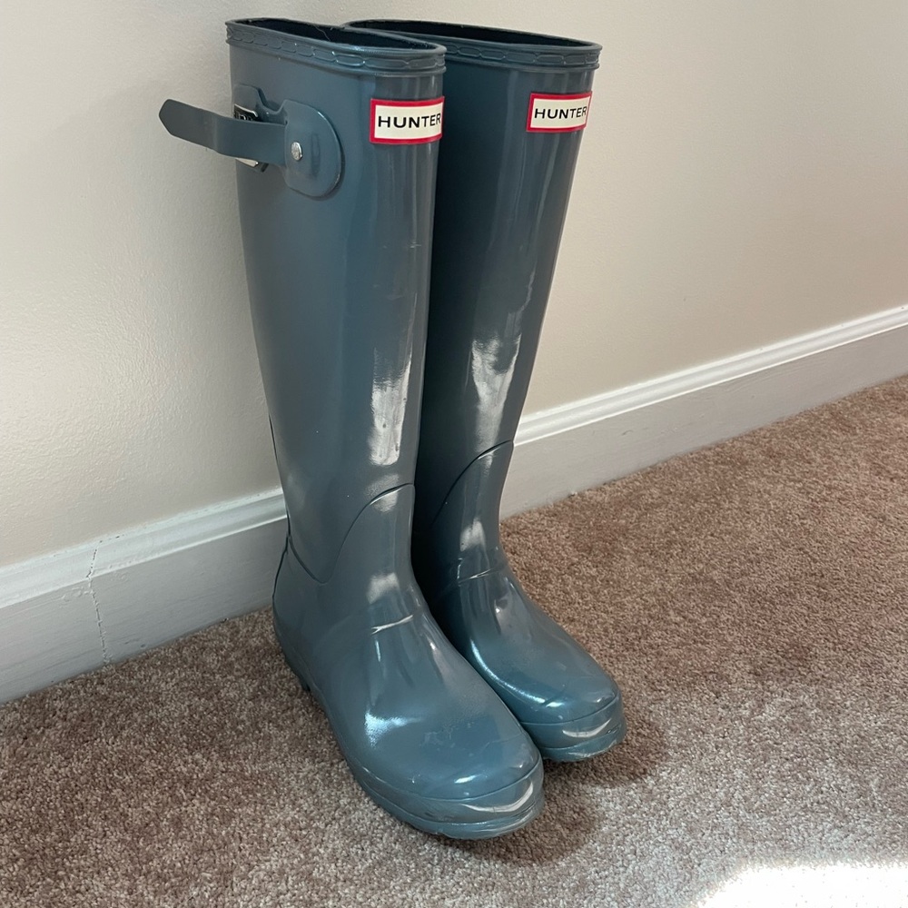 Gray Hunter Boots. - Picture 2 of 6